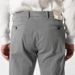 Briglia 1949 SOHO WASHED COTTON TWILL PANT GREY -jupiter shop SOHO WASHED COTTON TWILL PANT GREY BYXA BRIGLIA 1949 Jupiter Kungsgatan Norrlandsgatan Stockholm 6