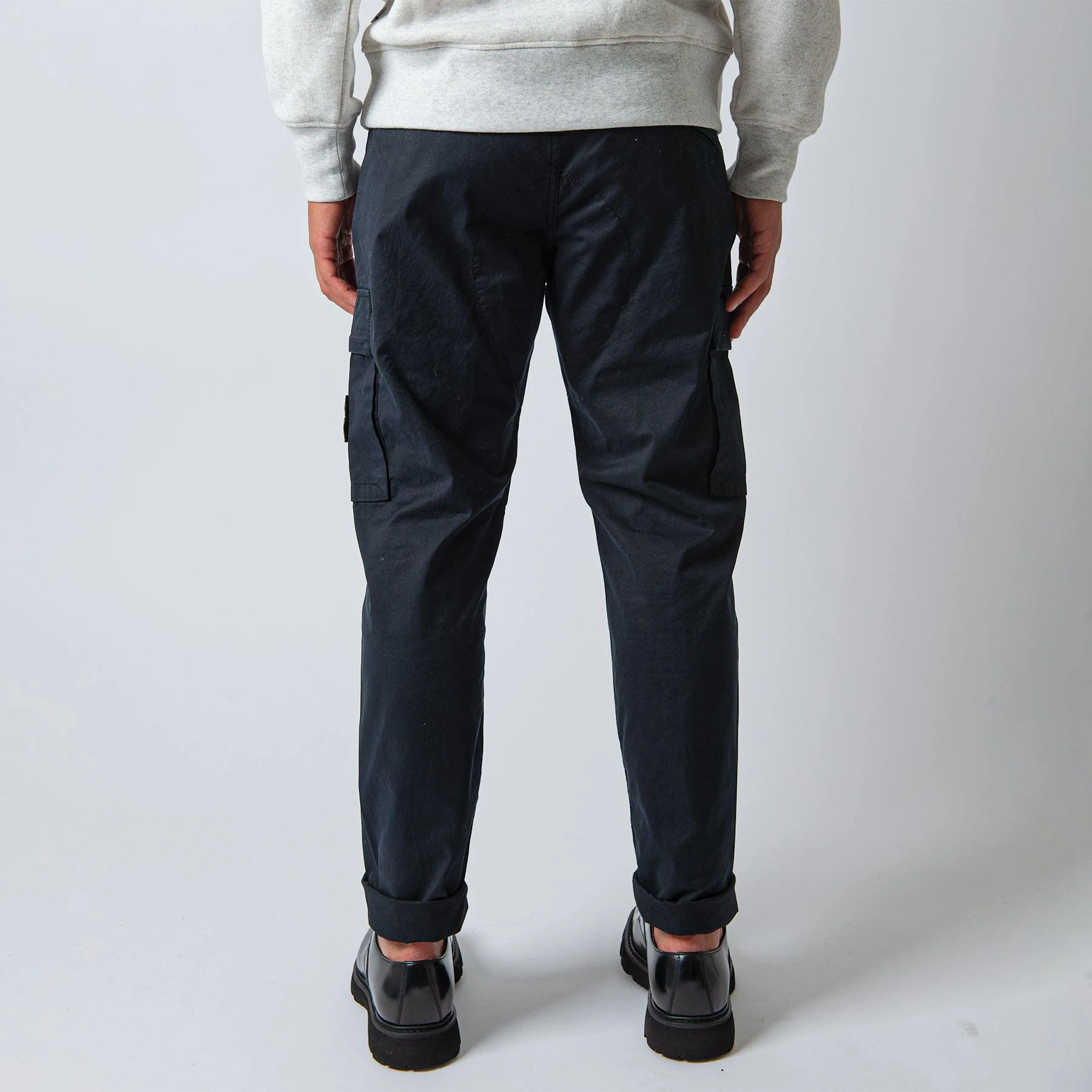 Stone Island COTTON CARGO PANTS NAVY BLUE 6 Stone Island COTTON CARGO PANTS NAVY BLUE - Bild 4