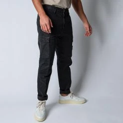 Stone Island REGULAR CARGO TROUSER BLACK -jupiter shop STONEISLANDBYXA 6