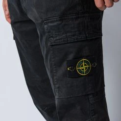 Stone Island REGULAR CARGO TROUSER BLACK -jupiter shop STONEISLANDBYXA 7