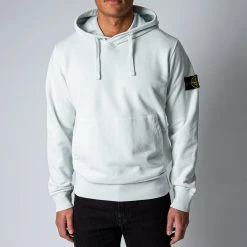 Stone Island HOODED SWEATSHIRT ICE