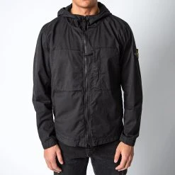 Stone Island GIUBUTTO STRETCH JACKET BLACK