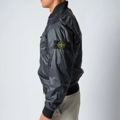 Stone Island GIUBBOTTO PACKABLE MICRO YARN JACKET BLACK -jupiter shop STONEISLANDJACKA 5 a161e8c5 1346 4cab ba9e 028db8e8b6a9