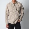 Stone Island COTTON OVERSHIRT DOVE GREY