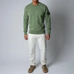 Stone Island CREWNECK SWEATER SAGE -jupiter shop STONEISLANDTROJA 1 144252d1 f316 4785 ab63 f46df8a9b0ff