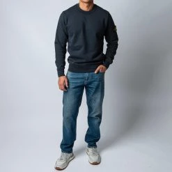 Stone Island CREWNECK SWEATER NAVY BLUE -jupiter shop STONEISLANDTROJA 1 2b473357 f7e6 473f b603 32052870e451