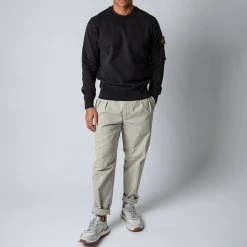 Stone Island CREWNECK SWEATER BLACK -jupiter shop STONEISLANDTROJA 1 79d8b1ef 59e2 4b43 9aa9 f7896403e22c
