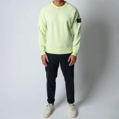 Stone Island FELPA KNITTED MIX SWEATER LIGHT GREEN -jupiter shop STONEISLANDTROJA 1 bf5f753a ef0a 48c8 a4f7 e349667cca51