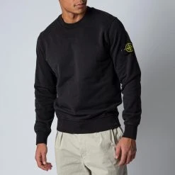 Stone Island CREWNECK SWEATER BLACK