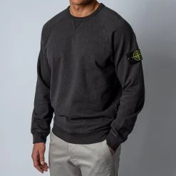 Stone Island FELPA KNITTED MIX SWEATER CHARCOAL -jupiter shop STONEISLANDTROJA 3 fc37f3cc 8ce6 438b b009 ca4198bf4844