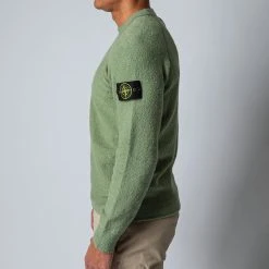 Stone Island MAGLIA TERRY KNITTED SWEATER SAGE -jupiter shop STONEISLANDTROJA 4 a979cb32 42aa 49c9 9aee 74bb92f246bb