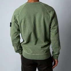 Stone Island FELPA KNITTED MIX SWEATER SAGE -jupiter shop STONEISLANDTROJA 5 41f470c1 3cae 4fca b53a 1f4220941332