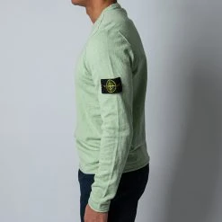 Stone Island COTTON CREWNECK KNIT LIGHT GREEN -jupiter shop STONEISLANDTROJA 5 e449bf7e 3f3f 4ab8 b48a a5eb5fce7eb9