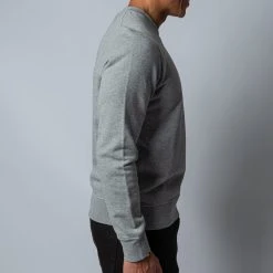 Stone Island CREWNECK SWEATER MELANGE GREY -jupiter shop STONEISLANDTROJA 6