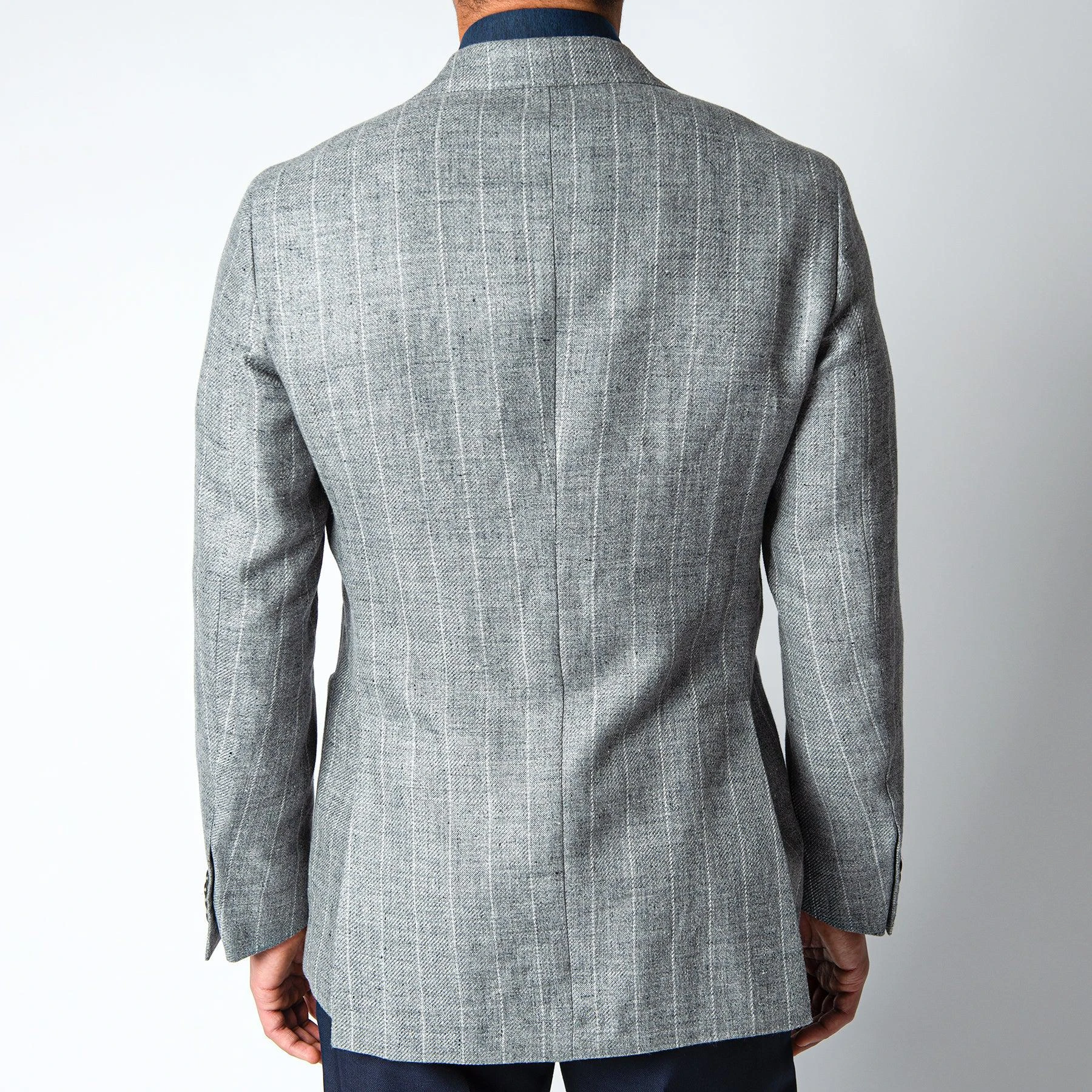 STUDIO 73 JAQUES PATCH POCKET BLAZER GREY 8 STUDIO 73 JAQUES PATCH POCKET BLAZER GREY - Bild 6