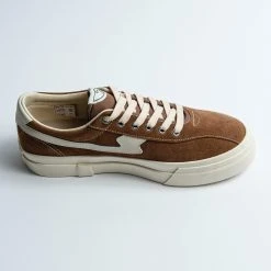 Stepney Workers Club DELLOW S-STRIKE SUEDE SNEAKER BROWN/ECRU -jupiter shop SWCsko 4