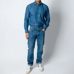 Tela Genova DAVIDE HIGH WAIST WASHED JEANS MID WASH -jupiter shop TELAGENOVAJEANS 1 b5f34dad 5504 4b5b ab0b 5be2c254998a