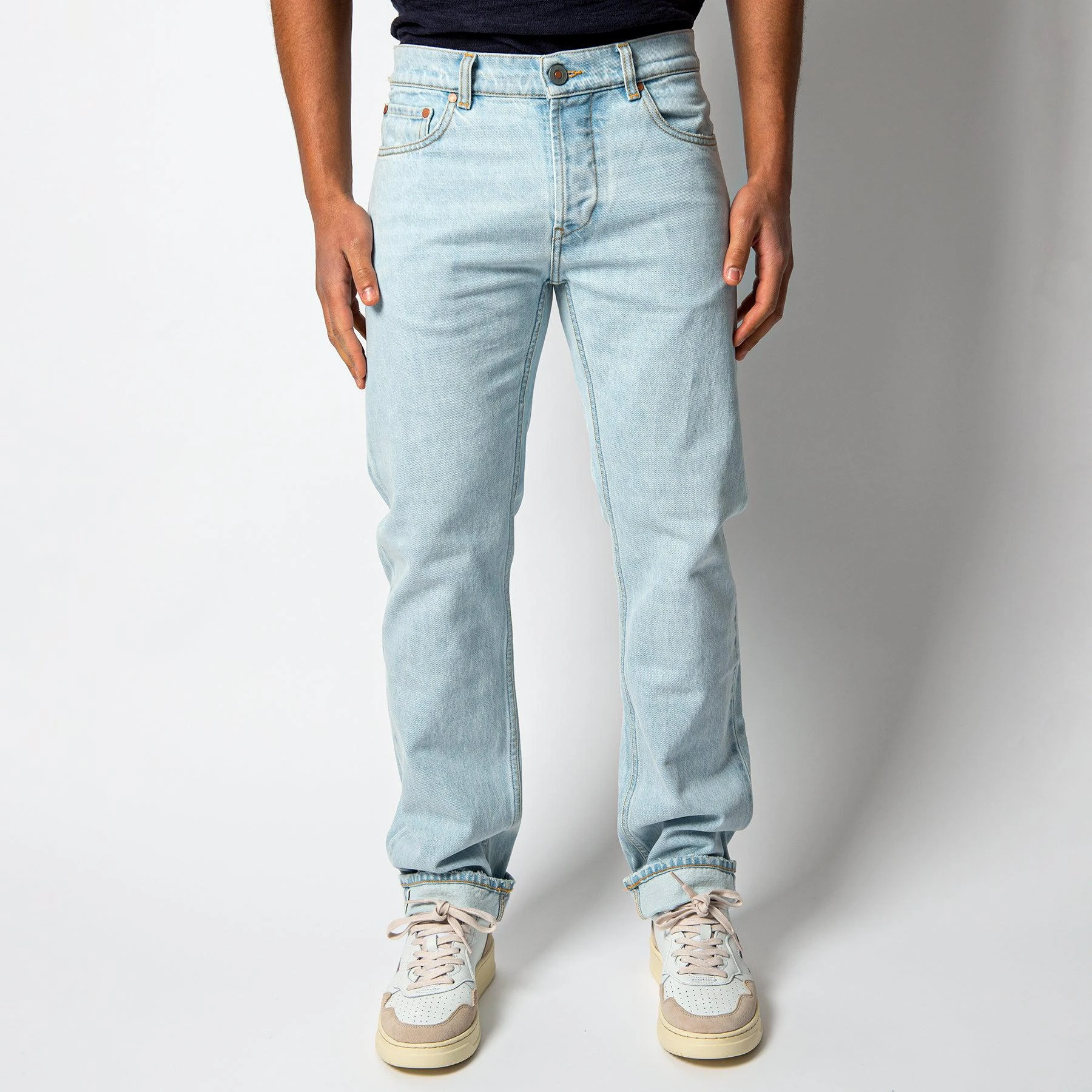 Tela Genova DAVIDE HIGH WAIST WASHED JEANS LIGHT WASH 3 Tela Genova DAVIDE HIGH WAIST WASHED JEANS LIGHT WASH