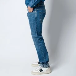 Tela Genova DAVIDE HIGH WAIST WASHED JEANS MID WASH -jupiter shop TELAGENOVAJEANS 4 ff6c5139 9ea9 49a3 b596 fa5572cd2471
