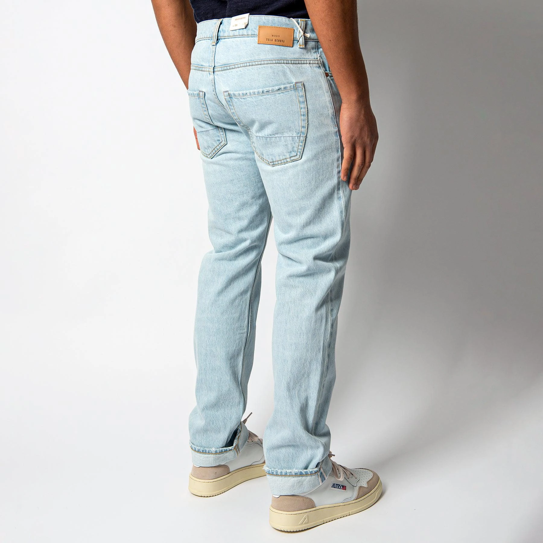 Tela Genova DAVIDE HIGH WAIST WASHED JEANS LIGHT WASH 6 Tela Genova DAVIDE HIGH WAIST WASHED JEANS LIGHT WASH - Bild 4