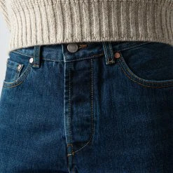 Tela Genova RODOLFO STRAIGHT JEANS MID WASH -jupiter shop TELAGENOVAJEANS 8