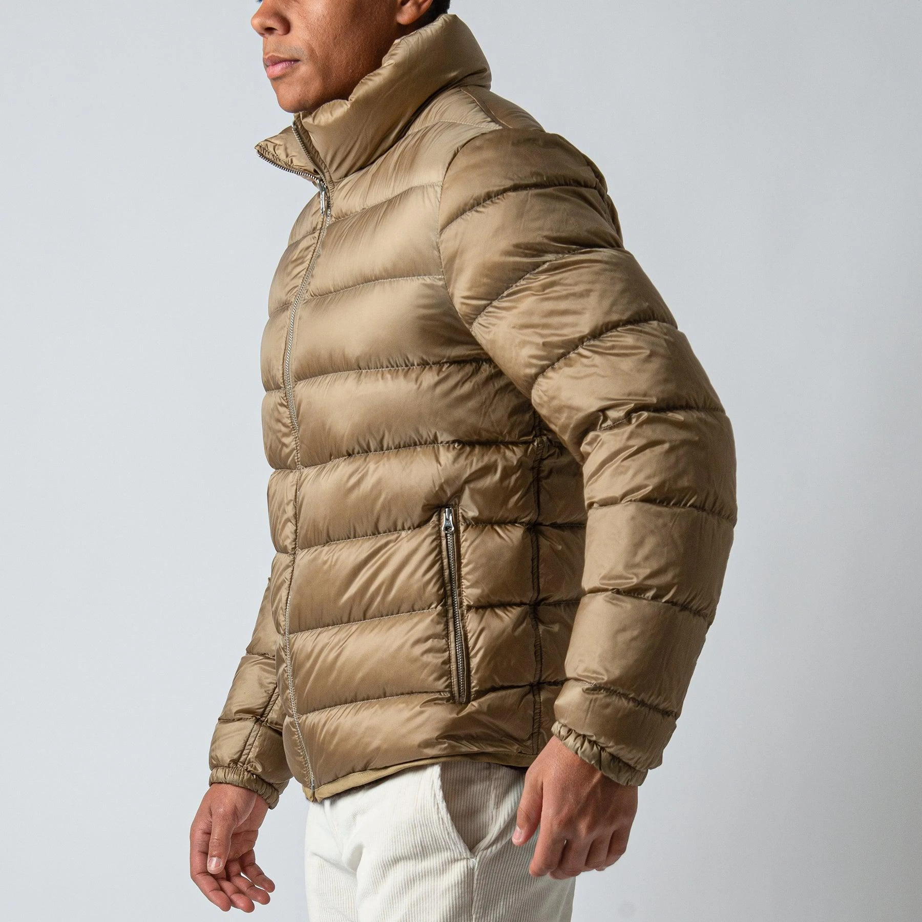 TEN C DOWN LINER WITH POCKETS BEIGE 5 TEN C DOWN LINER WITH POCKETS BEIGE - Bild 3