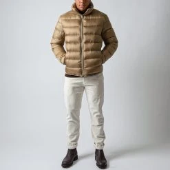 TEN C DOWN LINER WITH POCKETS BEIGE 13 TEN C DOWN LINER WITH POCKETS BEIGE -jupiter shop TENCFODER 7