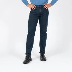 Jeanerica TM005 TAPERED JEANS BLUE BLACK
