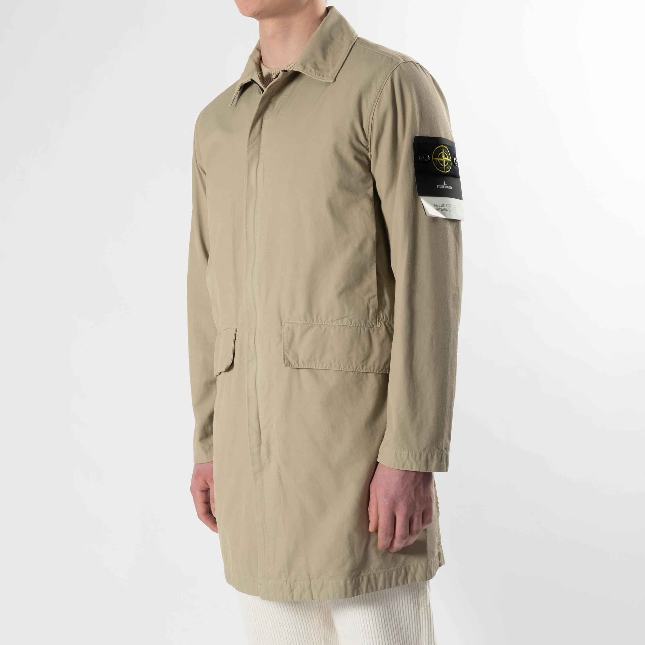 Stone Island TRENCH COAT BEIGE 5 Stone Island TRENCH COAT BEIGE - Bild 3