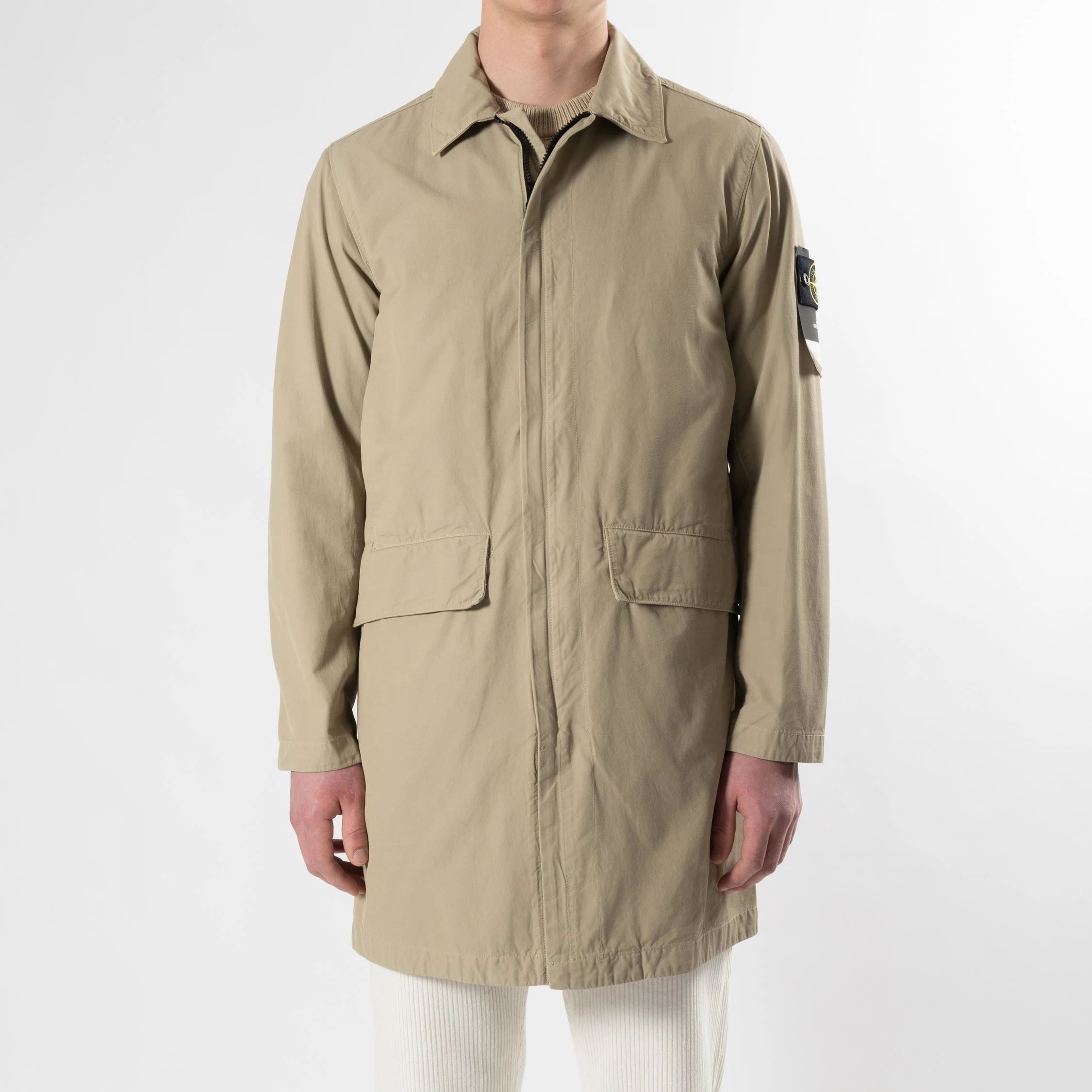 Stone Island TRENCH COAT BEIGE 3 Stone Island TRENCH COAT BEIGE