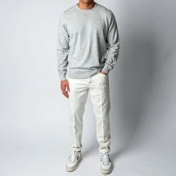 Alan Paine HARLINGTON LS CREW DOVE 13 Alan Paine HARLINGTON LS CREW DOVE -jupiter shop TROJAALANPAINE 1