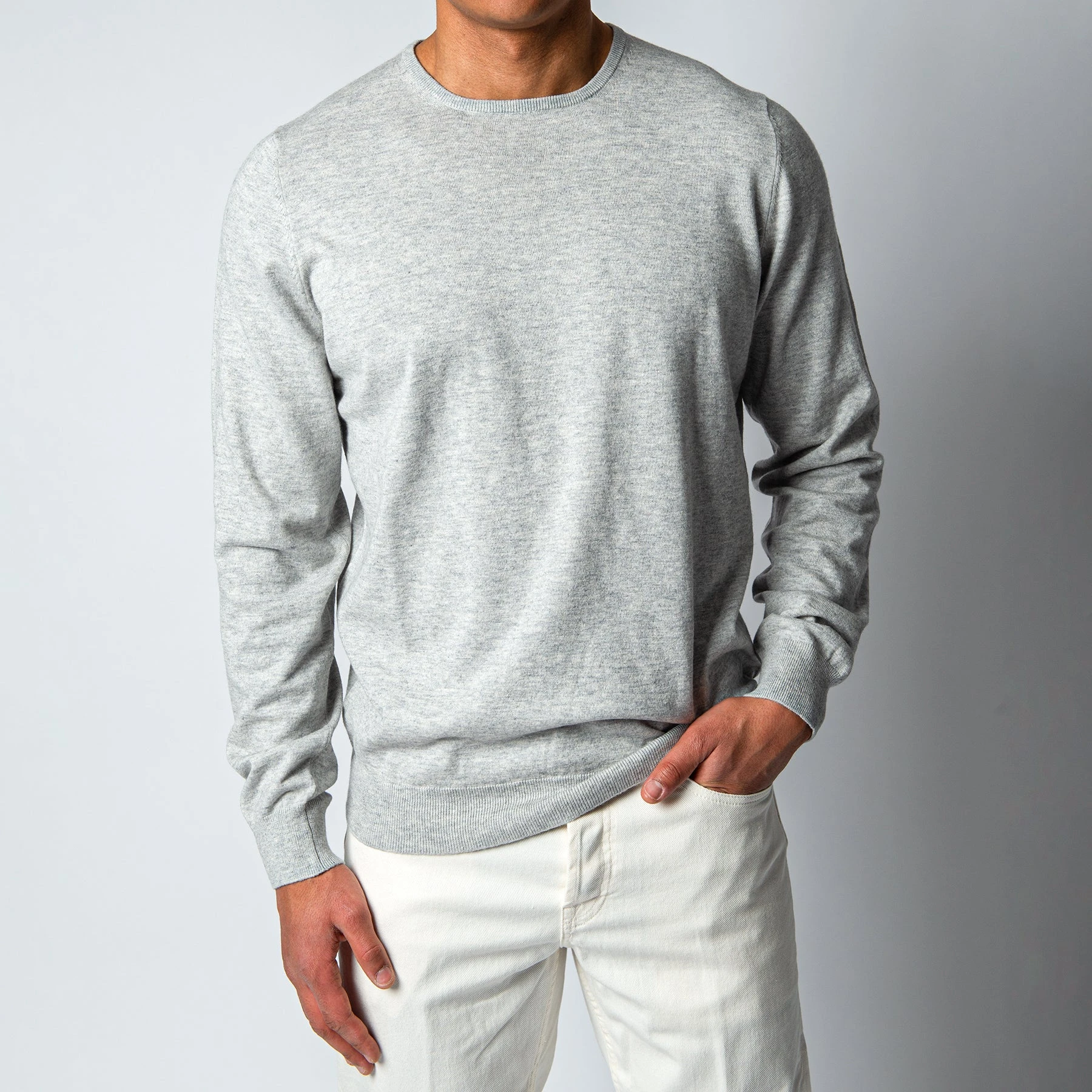 Alan Paine HARLINGTON LS CREW DOVE 3 Alan Paine HARLINGTON LS CREW DOVE