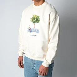 Drole De Monsieur LE SWEATSHIRT ORANGER CREAM -jupiter shop TROJADROLEDEMONSIEUR 3