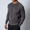 Filippo De Laurentiis LUXURY CREPED COTTON SWEATER CONCRETE -jupiter shop TROJAFILIPPODELAURENTIIS 2 75cd6d50 fb52 4fab a3e6 0b46bf0d4bff