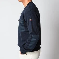 Paul&Shark MEN´S KNITTED SWEATER NAVY -jupiter shop TROJAPAUL SHARK 4