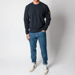 Stone Island FELPA SWEATER NAVY BLUE -jupiter shop TROJASTONEISLAND 1 05d9844b 79b2 4f1b b6a3 4f6a5dcafde0