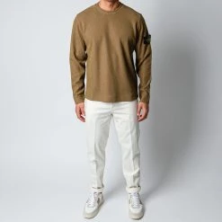 Stone Island FELPA SWEATER DARK BEIGE -jupiter shop TROJASTONEISLAND 1 3905a4d8 4864 4785 8505 a55737b5bfcc