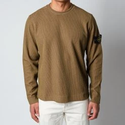 Stone Island FELPA SWEATER DARK BEIGE