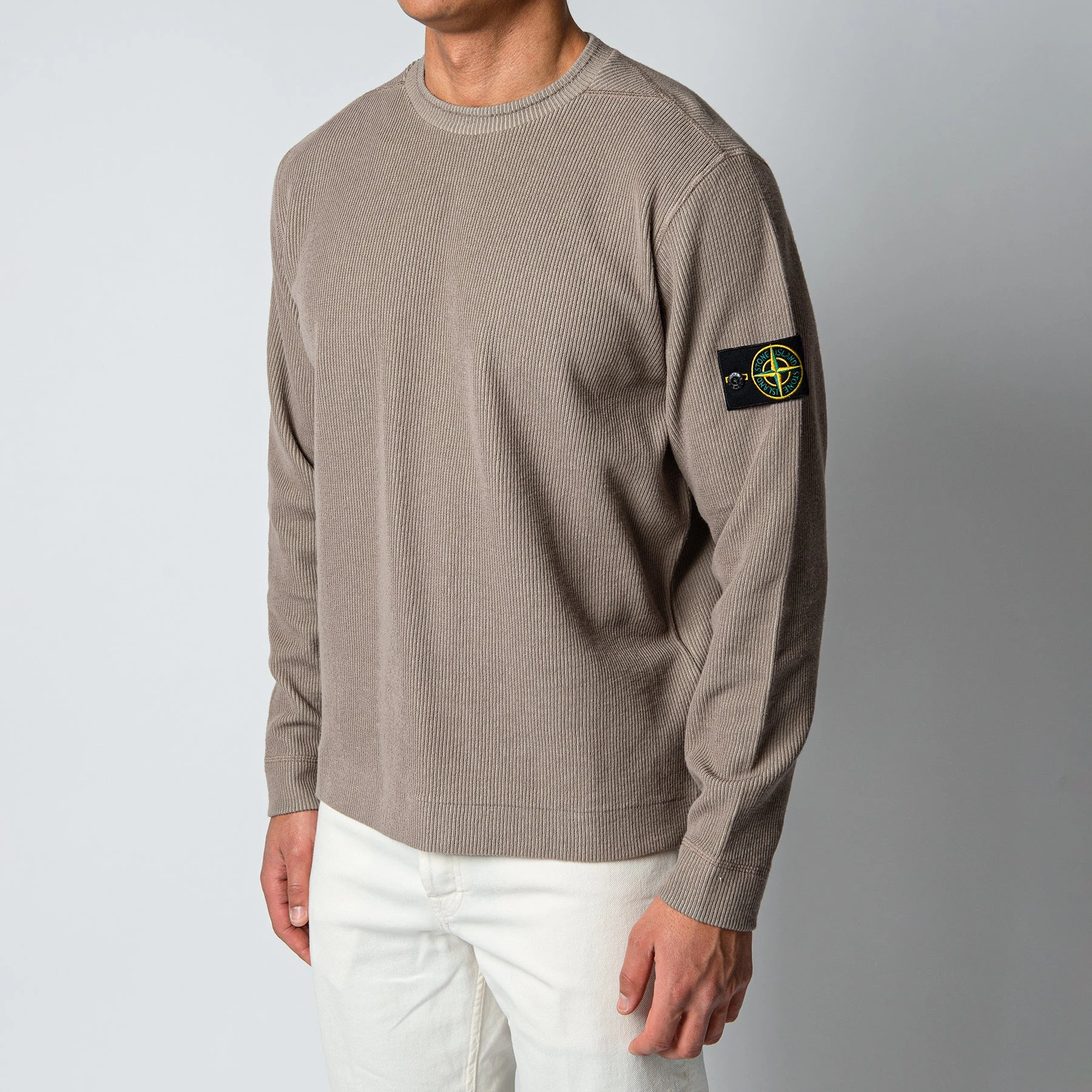 Stone Island FELPA SWEATER DOVE GREY 4 Stone Island FELPA SWEATER DOVE GREY - Bild 2