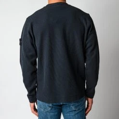 Stone Island FELPA SWEATER NAVY BLUE -jupiter shop TROJASTONEISLAND 5 1fc8ecb5 37bf 4ff1 9eed 63db1e63879e