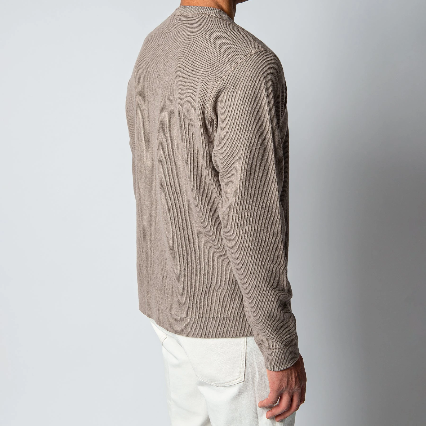 Stone Island FELPA SWEATER DOVE GREY 6 Stone Island FELPA SWEATER DOVE GREY - Bild 4