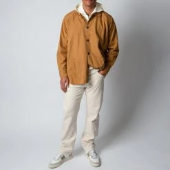 Universal Works TRAVAIL SHIRT CUMIN -jupiter shop UNIVERSALWORKSOVERSHIRT 1