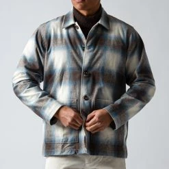 Universal Works EASY OVERSHIRT NAVY/BLUE -jupiter shop UNIVERSALWORKSOVERSHIRT 1 3ba1d029 85ec 49a9 9cc4 adbedd7d8a35