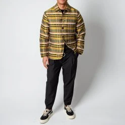 Universal Works BAKERS CHORE JACKET OLIVE -jupiter shop UNIVERSALWORKSOVERSHIRT 1 498572b6 6b74 4970 ad2c 9c01eedf8fc0