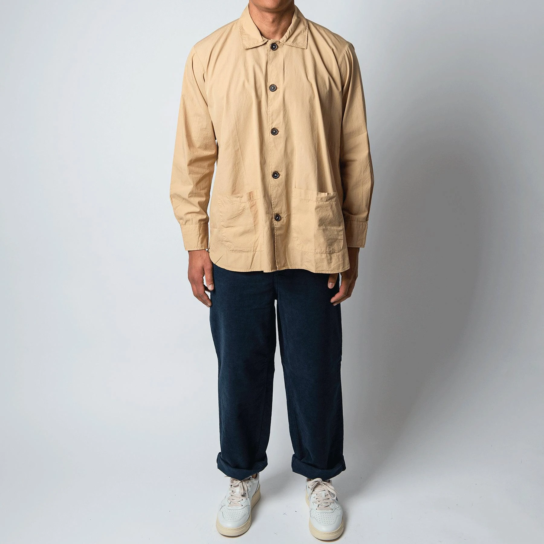 Universal Works TRAVAIL SHIRT SAND 8 Universal Works TRAVAIL SHIRT SAND - Bild 6