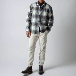 Universal Works EASY OVERSHIRT NAVY/BLUE -jupiter shop UNIVERSALWORKSOVERSHIRT 2 71ea3b0f d51e 4e2b a1ac 1a3bd3f91d99