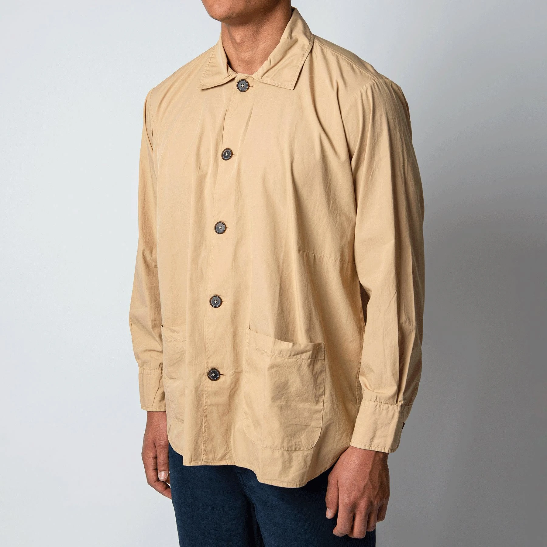 Universal Works TRAVAIL SHIRT SAND 4 Universal Works TRAVAIL SHIRT SAND - Bild 2