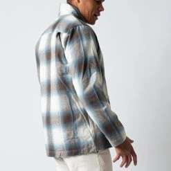 Universal Works EASY OVERSHIRT NAVY/BLUE -jupiter shop UNIVERSALWORKSOVERSHIRT 4 1