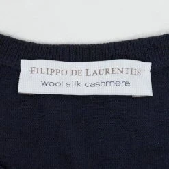 Filippo De Laurentiis WOOL CASHMERE SILK CREW NECK SWEATER 008 NAVY 11 Filippo De Laurentiis WOOL CASHMERE SILK CREW NECK SWEATER 008 NAVY -jupiter shop WOOL CASHMERE SILK CREW NECK SWEATER 008 NAVY TROJA FILIPPO DE LAURENTIIS Jupiter Kungsgatan Norrlandsgatan Stockholm 5