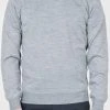 Filippo De Laurentiis WOOL CASHMERE SILK CREW NECK SWEATER 030 GREY -jupiter shop WOOL CASHMERE SILK CREW NECK SWEATER 030 GREY TROJA FILIPPO DE LAURENTIIS Jupiter Kungsgatan Norrlandsgatan Stockholm
